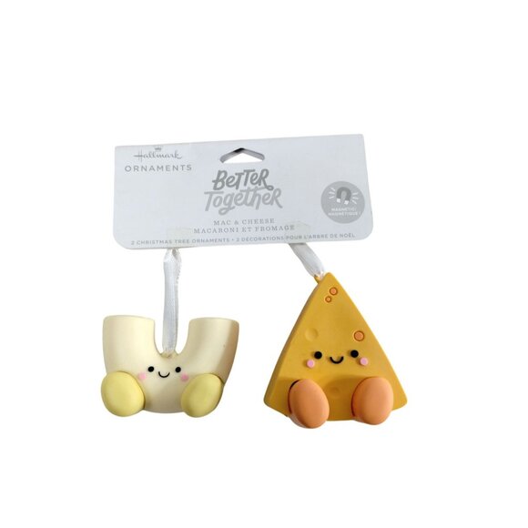 Hallmark Better Together Mac and Cheese Ornament Set - Picture 1 of 6